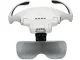 Rechargeable Head Magnifier Glasses with 4-LED Light & 5 Lenses, White