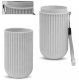 Travel Case for Toothbrush and Toothpaste AG870, Grey
