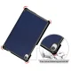 Lenovo Tab M8 (2nd Gen) Tri-fold Stand Leather Case Cover, Blue