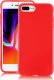 Apple iPhone 7 8 Plus 5.5\" TPU Soft Silicon Cover Case, Red
