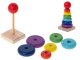 Wooden pyramid tower for Child development 13cm