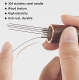 Coffee Distribution Needle Stirrer (WDT Tool) DA216, Brown