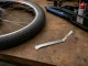 Steel Bicycle Tire Lever with Spoke Hook