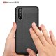 Huawei P20 2018 (EML-L29) Litchi Skin Soft TPU Protective Case Cover, Black