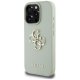 Guess iPhone 16 Pro Max Case PU Grained Big 4G and Classic Logo, Green