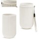Toothbrush And Toothpaste Case, White
