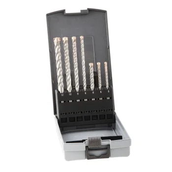 Alpen SDS-Plus Hammer Drill Bit Set Force X KP7 5–12 mm, 7 Pcs