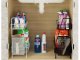 Double Deck Kitchen Home Bathroom Organizer Container, Various Colors