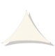 Waterproof Triangle Sun Shade Sail 5x5x5m ModernHome, beige