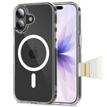 Tech-Protect Flexair Hybrid CC MagSafe Phone Case Cover iPhone 17 - Clear