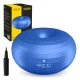 4FIZJO Donut Air Ball Exercise Stability Ball, Blue