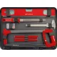 Holzmann WZK167PRO Tool Box Trolley with 167-Piece Tool Set, Red