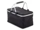 Foldable Thermal Picnic Basket, Black