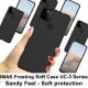 Google Pixel 5a 5G IMAK UC-3 Series Matte Shockproof TPU Protective Cover Case Shell, Black