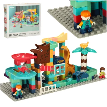 Bibi-inn Marble Run Building Blocks, 147 Pieces