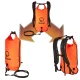 TSUNAMI 3-in-1 Swimming Safety Buoy with Backpack Function 35L Orange