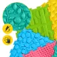 4FIZJO Orthopedic Sensory Puzzle Mat for Kids, 6 pcs