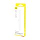 Baseus Smooth Writing Stylus Charging Case with Baseus Simple USB-C 3A Cable 30cm - White