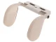 Adjustable Car Headrest and Travel Pillow, Beige