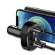 XO BCC02 Bluetooth FM Transmitter and 15W Car Charger, black