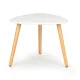 Nesting Coffee Tables Set of 2 ModernHome Scandinavian Design for Living Room, White