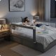 Защитный барьер для кровати Nukido NK-227 180 см, серый