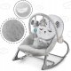 Nukido 705100 Baby Bouncer with Vibration, Grey