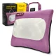 Heated Shiatsu Massage Pillow LITE for Neck and Back, Pink
