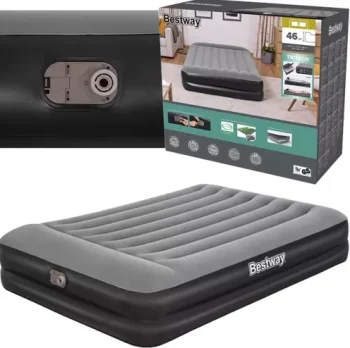 Bestway Double Air Mattress with Pump 203x152x46cm