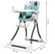 Ecotoys HC301-901 Foldable High Chair