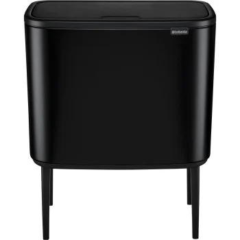Brabantia Bo Touch Bin Waste Bin, 36L, Black