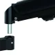 Maclean MC-136 Dual Monitor Desk Mount with Gas Spring, 17\"-32\", 2-10kg, Black