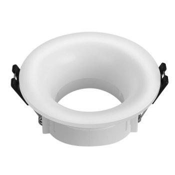 White Recessed LED Downlight Frame GU10 MR16 Socket Ø86mm