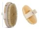 Natural Bristle Body Massage Brush for Dry and Wet Use