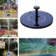 Solar Powered Pond Fountain ZD70A, Black