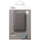 Uniq Lyden DS Magnetic RFID Wallet and Phone Stand, Gray