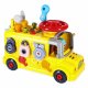 Take-Apart STEM Toy Bus 6-in-1 Construction Set with Tools for Kids