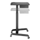 Maclean MC-903B Ergonomic Laptop Desk, Adjustable Height, Black