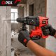 OPEX TOOLS OPX28008 Cordless Rotary Hammer Drill 21V 2x 3.0Ah SDS+