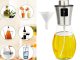 Oil Vinegar Sauce Sprayer Dispenser Bottle Container + funnel, 200 ml