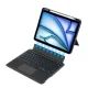 Apple iPad Air 11\'\' (2024) (A2899 A2902) Tech-Protect SC Mag + Keyboard Book Case Cover, Black