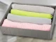Clothing and Underwear Drawer Organizer, 26x20x6 cm, Grey