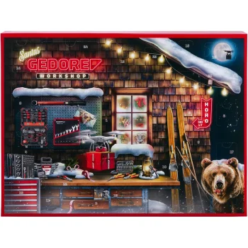 Tool Set Advent Calendar 2025 GEDORE red, 51-Piece