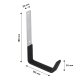 Maclean MC-480 Wall Mount for Tires, Bicycles, Ladders, 10kg, Black