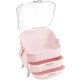 Cosmetic Makeup Organizer Container Jewelry Storage Box, Pink