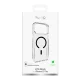 Puro iPhone 17 Pro Case Lite Mag, Transparent with Black Ring