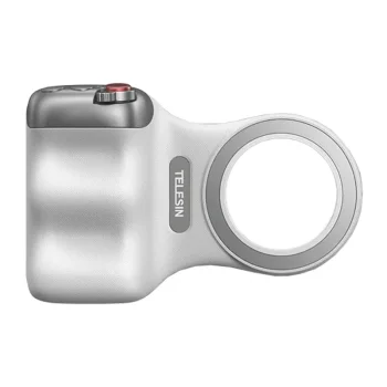 Magnetic Smartphone Camera Grip Telesin Fun Shot Grip2 P5-MP-001WH, White