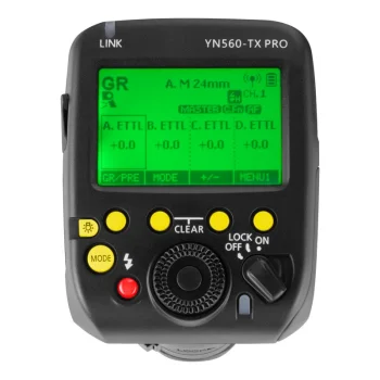 Yongnuo YN560-TX Pro Wireless Flash Transmitter for Canon, TTL, HSS, 2.4 GHz