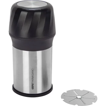 Gefu Parmigiano Cheese Grater with 2 Discs, Black/Silver