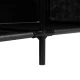Ruhhy Folding Fabric Wardrobe 170x170 cm, Black